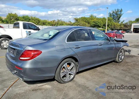 2017 Mercedes-Benz E 300 from USA, damaged, VIN WDDZF4JB8HA080477